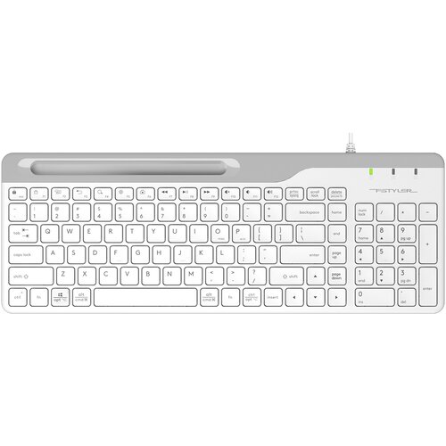 Клавиатура A4Tech Fstyler FK25 белыйсерый USB slim 190000₽