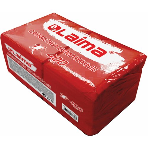 Салфетки LAIMA 114727, комплект 3 шт. салфетки бумажные 400 24х24 см big pack жёлтые 100% целлюлоза laima 3 шт