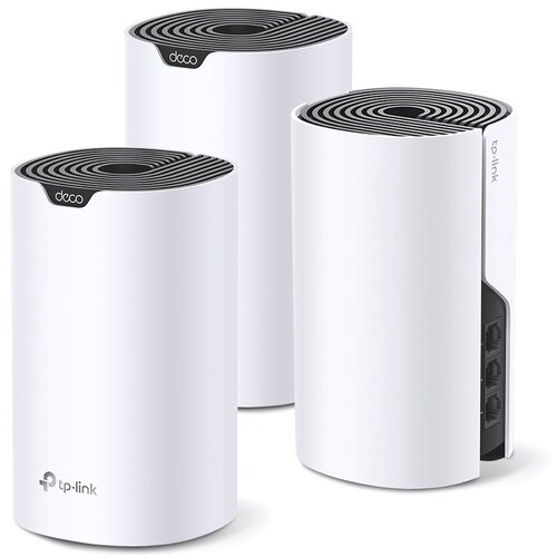 бесшовный mesh роутер tp link deco x10 белый deco x10 3 pack Маршрутизатор TP-LINK DECO S7(3-PACK)