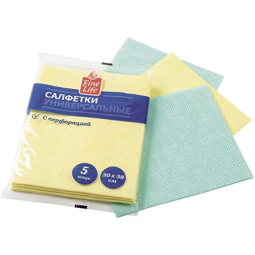 Салфетки Fine Life универсальные с перфорацией, 1 шт. - Абразивные технологии