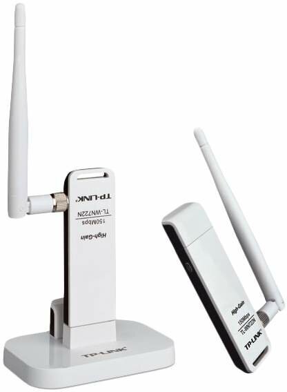 Адаптер USB TP-Link TL-WN722N N150 Wi-Fi, беспроводной, стандарты 802.11n/g/b, до 150 Мбит/с (1/60) - фотография № 9