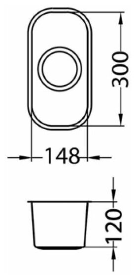 Кухонная мойка Alveus VARIANT 110 SAT 1079965 - фотография № 9