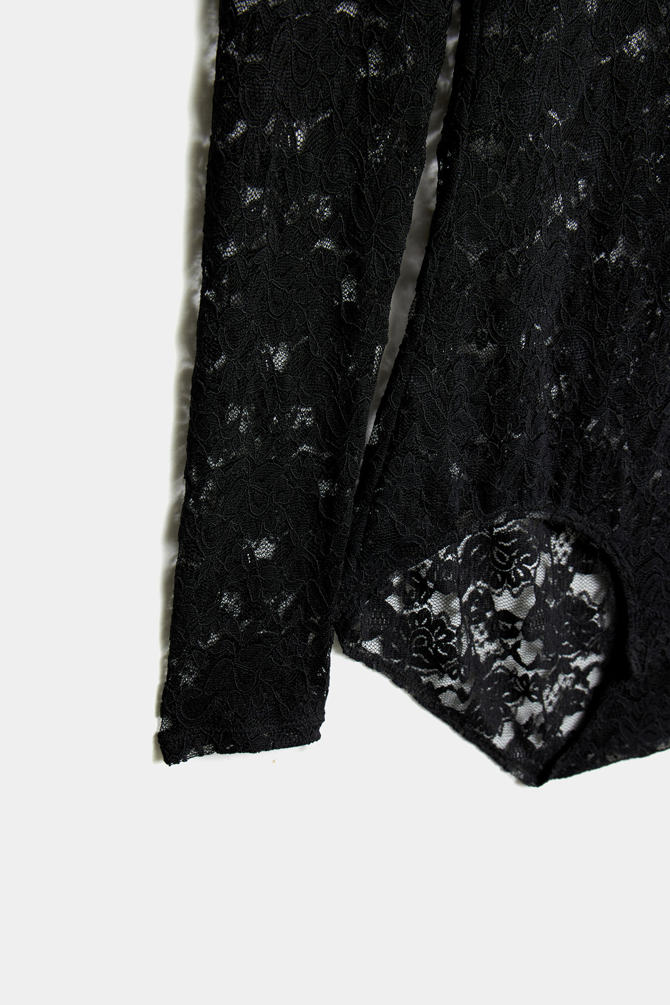 Боди бельевое LIME, размер XS, черный — фото 1