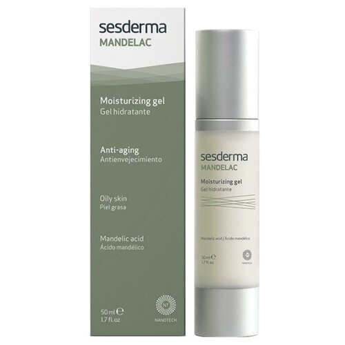 SesDerma Mandelac Moisturizing Gel Увлажняющий гель для жирной кожи, 50 мл.