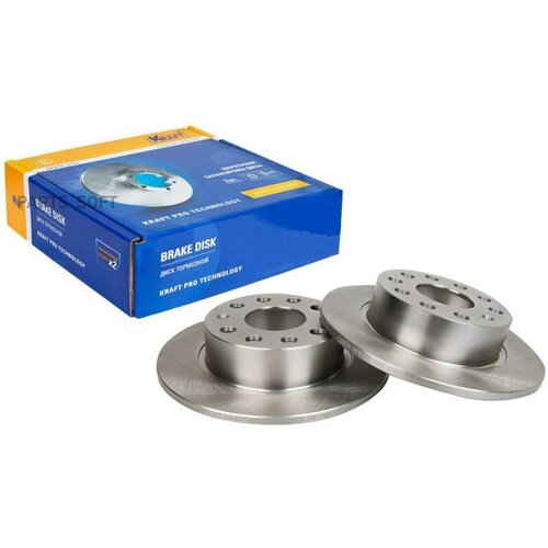 KRAFT KT016077 Диск тормозной задний Audi A3 03-12Skoda Octavia 04-Volkswagen Golf 03-12 12-20 2шт 16822₽