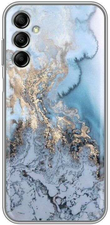 Дизайнерский силиконовый чехол для Самсунг Гэлакси А14 / Samsung Galaxy A14 Креатив дизайн