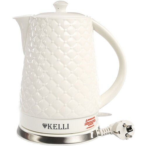 Чайник электрический KELLI KL-1340 18 л 2400 Вт белый 507100₽