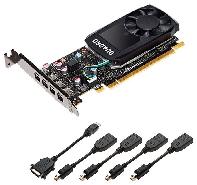 Видеокарта PNY Quadro P620 2GB VCQP620V2 Retail