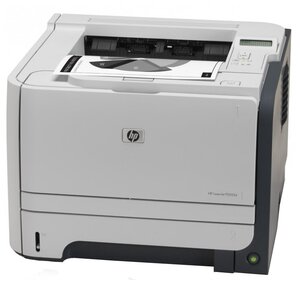 Принтер лазерный HP LaserJet P2055d, ч/б, A4, белый/серый