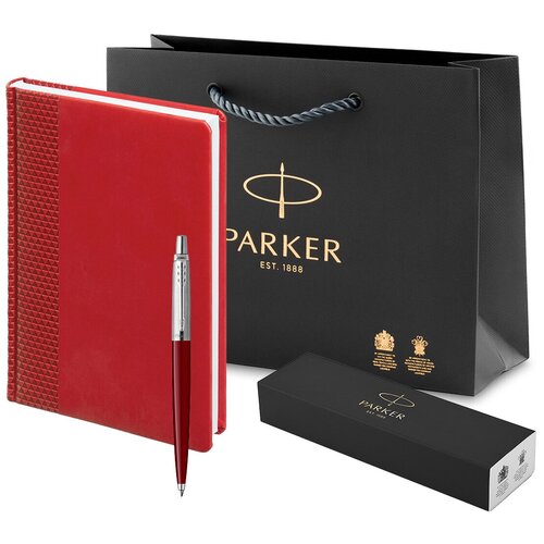 шариковая ручка parker jotter originals k60 Подарочный набор ручка Parker K60 и ежедневник