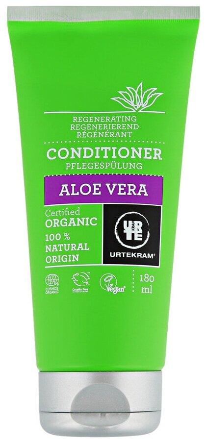 Urtekram кондиционер для волос Aloe Vera, 180 мл