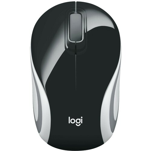 Беспроводная мышь Logitech Mini M187 черный 270300₽