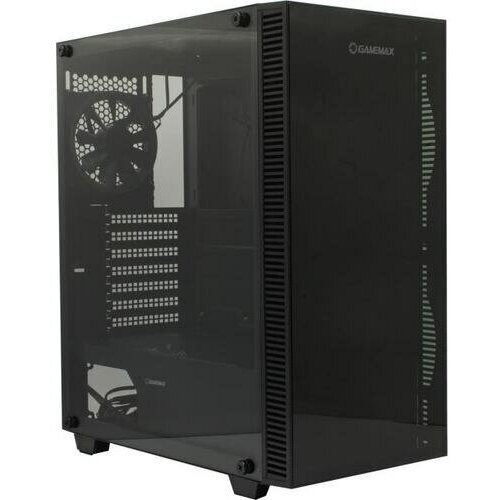 Корпус Gamemax Draco XD Black компьютерный корпус без блока питания atx gamemax draco xd