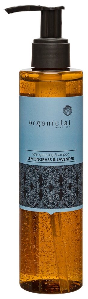 OrganicTai шампунь для волос натуральный Lemongrass & Lavender, 200 мл