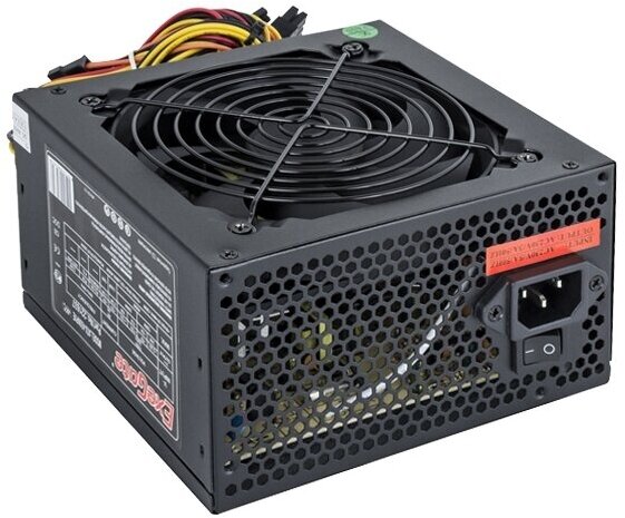 Exegate EX221637RUS Блок питания 450W ATX-450NPXE(+PFC), black, 12cm fan, 24+4pin, 6pin PCI-E, 3*SAT