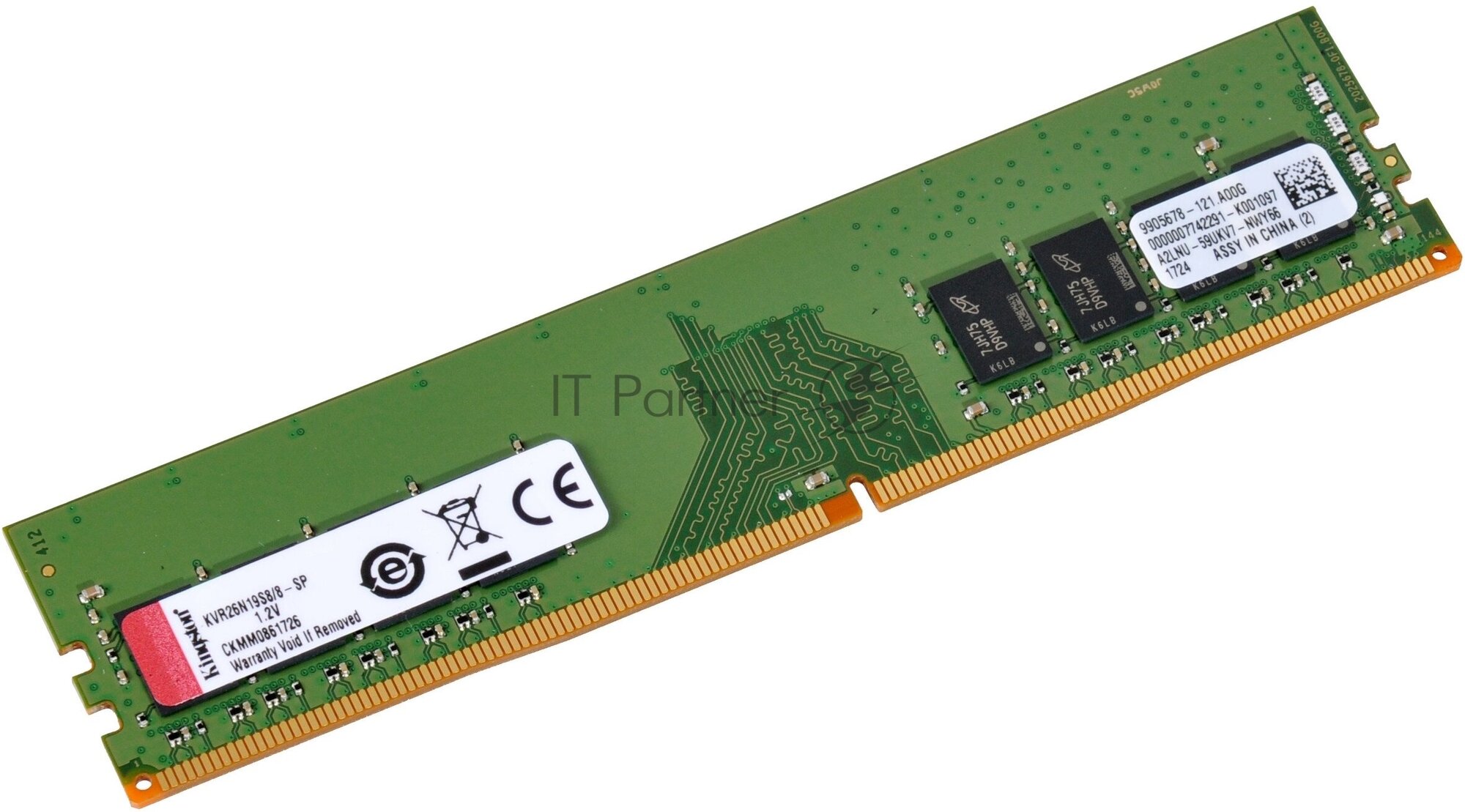 Модуль памяти DDR4 16GB Kingston PC4-21300 2666MHz CL19 288pin 1.2V retail - фото №10