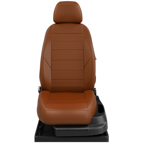 фото Чехлы на сиденья для skoda superb 2 с 2013-2016г. седан ambition. (передние сидушки полукруглые у основания). задняя спинка 40 на 60, сиденье единое. задний подлокотник (молния), 2 надкрыльника, 5 подголовников / sk23-0503-ec28 avtolider1