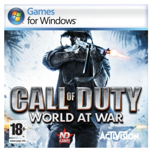 игра для компьютера pc call of duty 5 world at war jewel диск русская версия Игра для компьютера PC: Call of Duty 5: World At War (Jewel диск, русская версия)