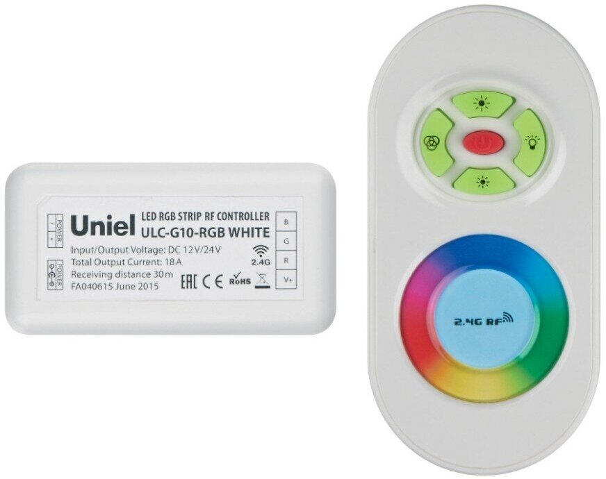 Контроллер для управления многоцветными светодиодными источниками света Uniel - фото №5