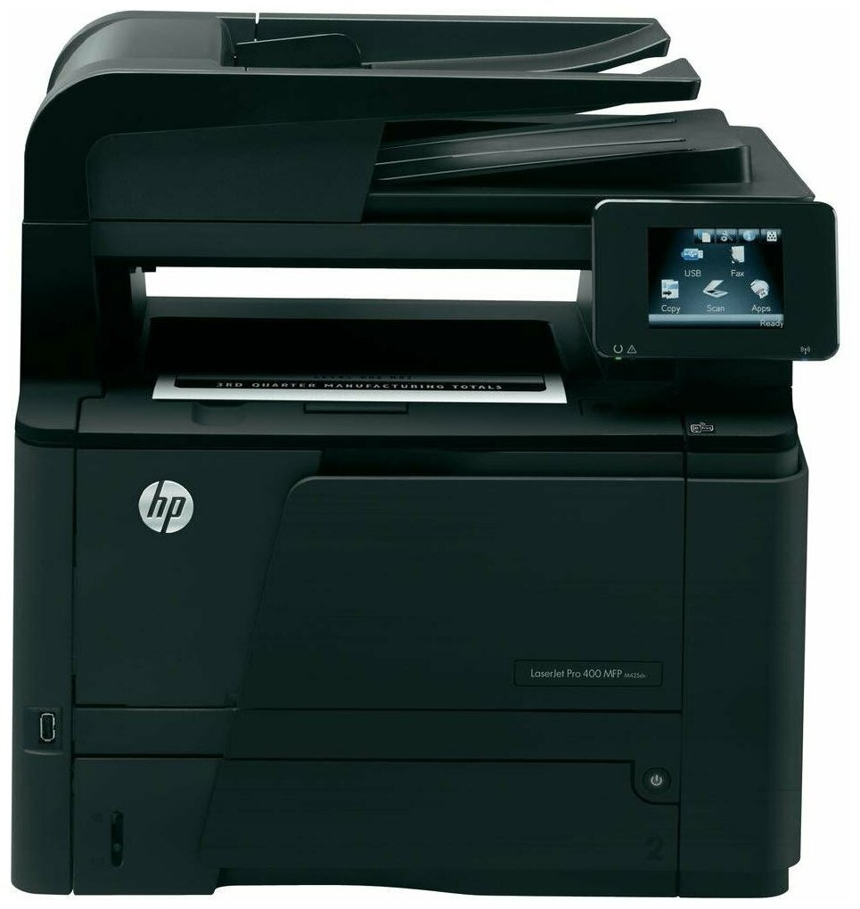 МФУ лазерное HP LaserJet Pro 400 MFP M425dn, ч/б, A4, черный