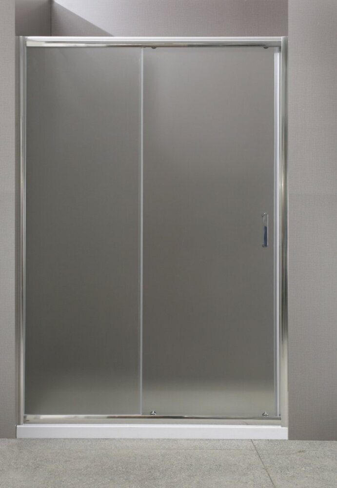 BelBagno Душевая дверь в нишу BelBagno Uno UNO-BF-1-140-C-Cr, 140 х 185 см, прозрачное стекло