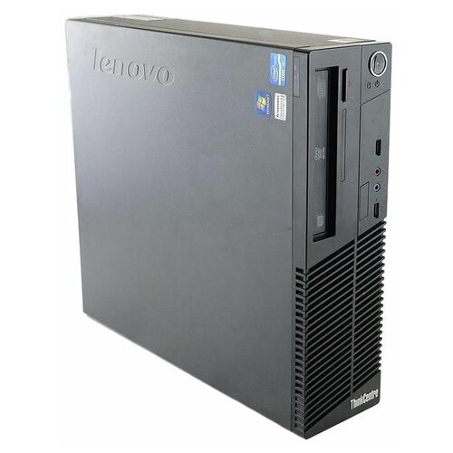Системный блок Lenovo ThinkCentre M71E SLIM (Intel Core i3 - 3.10 ГГц, RAM 8 ГБ, SSD 240 ГБ, Intel HD Graphics, Windows 10 Pro), черный