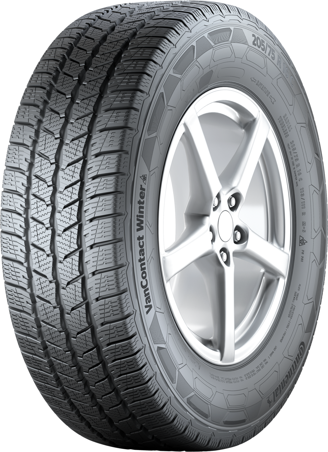 Шина Continental VanContact Winter 195/75 R16C 107/105R