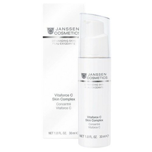 Janssen Cosmetics Demanding Skin Vitaforce C Skin Complex - Регенерирующий концентрат с витамином С 30 мл