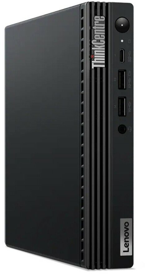 Lenovo ThinkCentre Tiny M70q-3 (11USS09L00/R) slim i3 12100T/8Gb/SSD256Gb/UHDG 730/клав.+мышь/Win11Pro/black
