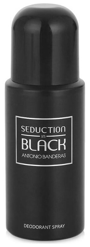 Antonio Banderas Мужской Black Seduction Дезодорант-спрей (spray) 150мл