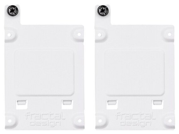 Крепления для SSD Fractal Design SSD Bracket Kit - Type A - White FD-ACC-SSD-A-WT-2P