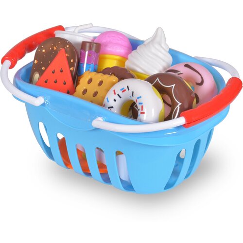 Сюжетно-ролевые игрушки Набор продуктов Сладости в корзинке сюжетно ролевые игрушки игров набор 25746 сладости в чемодане