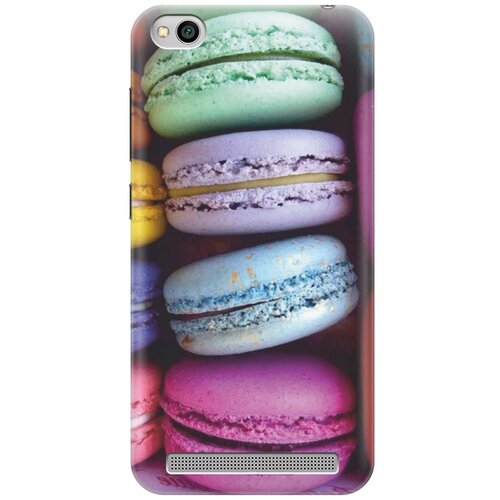 фото Cиликоновый чехол на xiaomi redmi 5a / сяоми редми 5а с принтом "макаруны" gosso