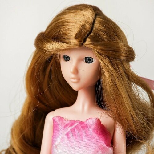 Волосы для кукол Волнистые с хвостиком размер маленький цвет 22 851₽