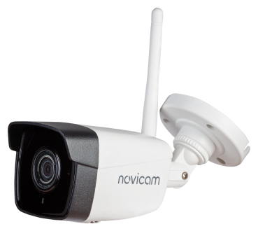 PRO 23 WI-FI Novicam v.1483 - IP видеокамера , матрица 1/2.8", 2 Мп 30 к/с, объектив 2.8 мм, ИК 30м, DC 12В, микрофон, слот для MicroSD, Wi-Fi