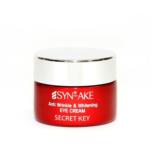 Купить Secret Key Крем для кожи вокруг глаз SYN-AKE Anti Wrinkle & Whitening Eye Cream, 15 мл