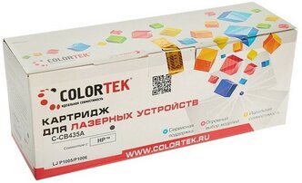 Картридж лазерный Colortek CT-CB435A (35A) для принтеров HP