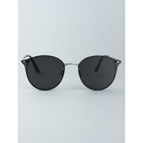 фото Солнцезащитные очки keluona, панто, оправа: металл, для женщин, черный
