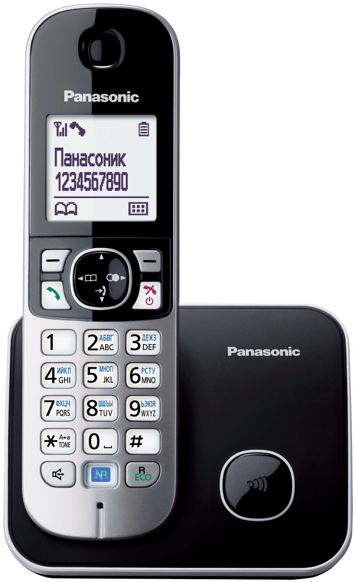 Радиотелефон Panasonic KX-TG6811 черный