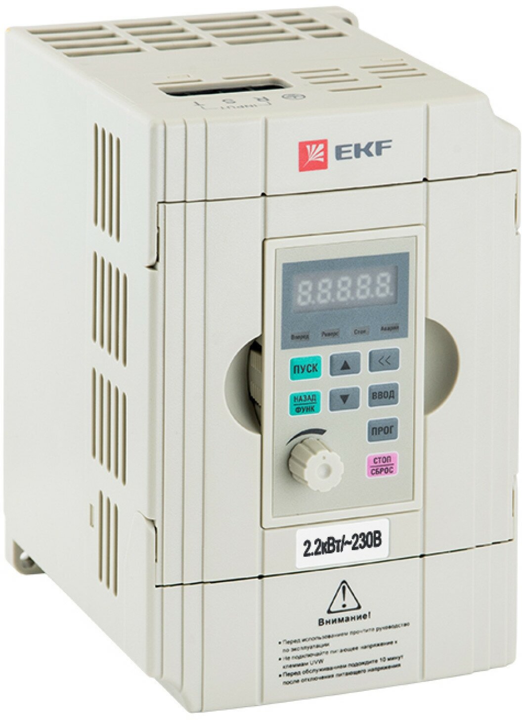 Преобразователь частоты 2,2-4кВт 1х230В VECTOR-100 EKF PROxima