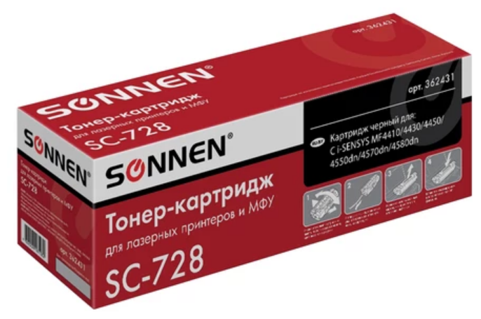 Картридж SONNEN SC-728