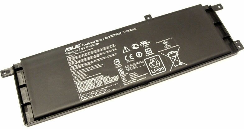 Аккумулятор для Asus (B21N1329) X553MA, X453MA, 30Wh, 4040mAh, 7.6V