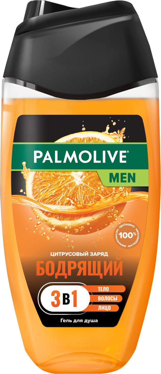 Гель для душа Palmolive Men Цитрусовый заряд 2в1