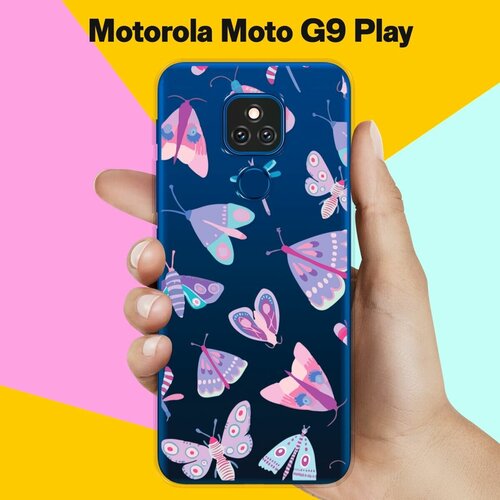 Силиконовый чехол на Motorola Moto G9 Play Насекомые / для Моторола Мото Джи9 Плэй силиконовый чехол на motorola moto g9 play no panic для моторола мото джи9 плэй