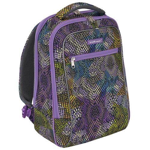 фото Ученический рюкзак erichkrause ergoline urban 18l purple python