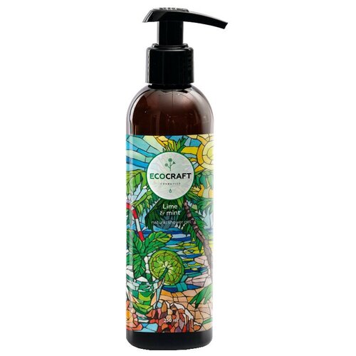 Гель для душа EcoCraft Lime and mint, 250 мл