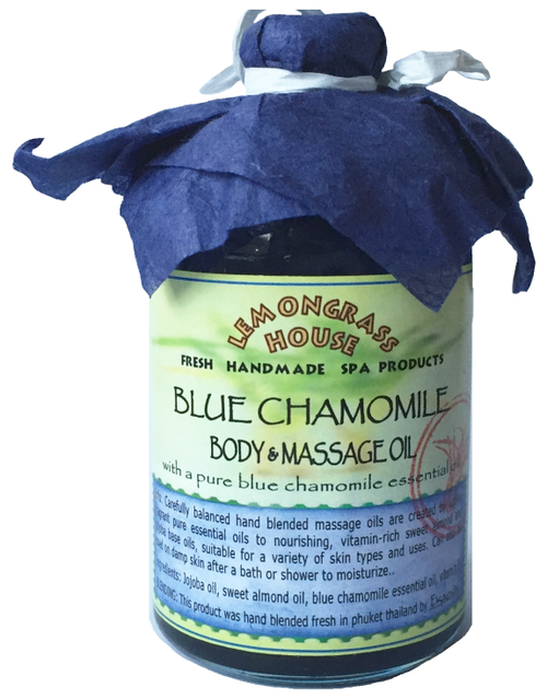 Lemongrass House Масло для тела массажное Blue Chamomile, 120 мл