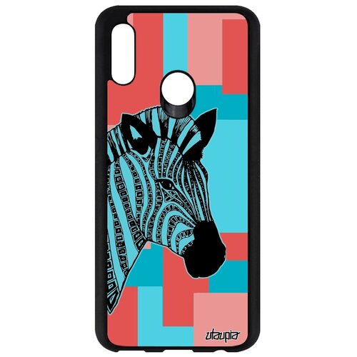 фото Чехол на смартфон honor 10 lite, "зебра" лошадь utaupia