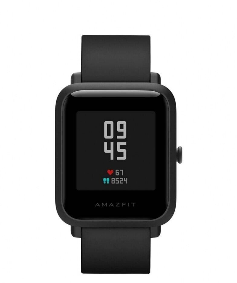 Смарт-часы AMAZFIT Bip Lite, 1.28", черный / черный - фото №5