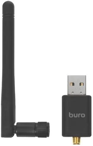 Адаптер USB Buro BU-BT40С Bluetooth 4.0+EDR class 1 100м черный - фото №4